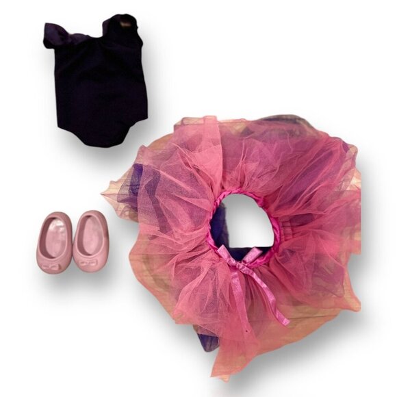 Disney Frozen Dress Tutu Leggings & Ballet Flats, 18" Dolls, American Gril Doll - Picture 5 of 7